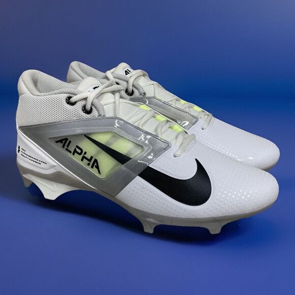 Nike Alpha Menace 4 Pro Men\'s 9 Football Cleats White Photon Dust FD7037-100 main image 8